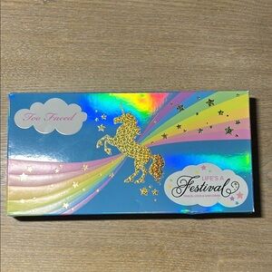 Too Faced Life's a Festival Palette with Gold Unicorn